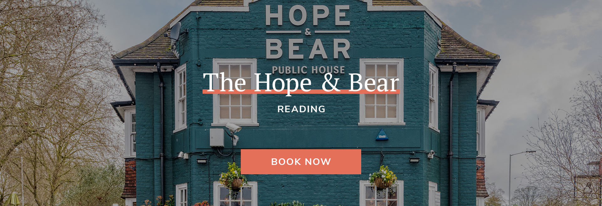 Enjoy a meal at your local pub at The Hope & Bear in Reading