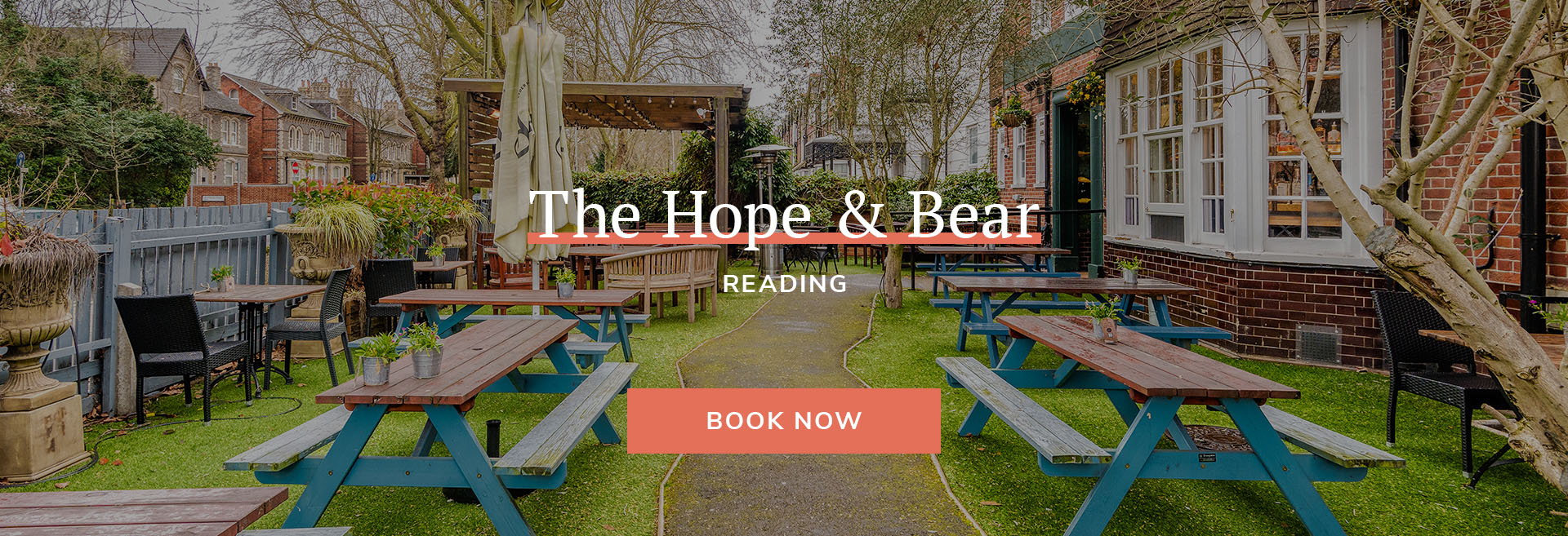 Join us at The Hope & Bear in Reading for delicious pub food